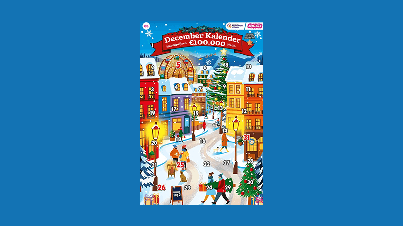 December kalender 2025 5 euro